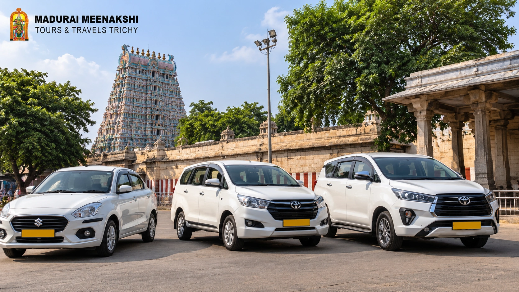 Private taxi vehicle for Srirangam travel
