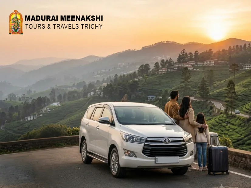 Trichy to Munnar One Way Taxi